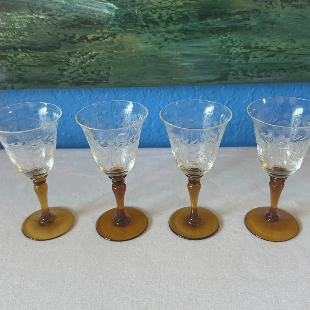 Dorflinger elegant etched